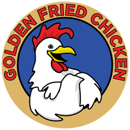 Golden Fried Chicken logo.